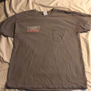 Vintage Panavision/Law & Order T-shirt, Large,Grey